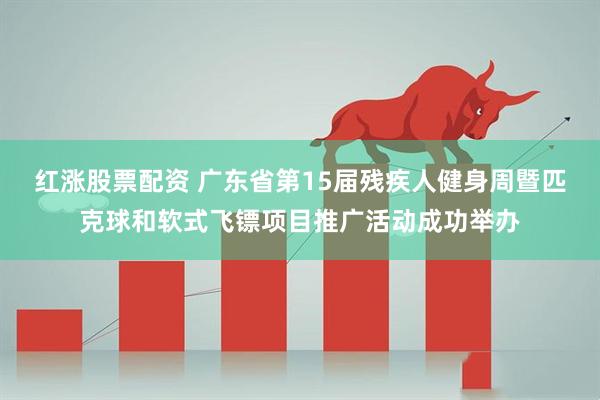 红涨股票配资 广东省第15届残疾人健身周暨匹克球和软式飞镖项目推广活动成功举办
