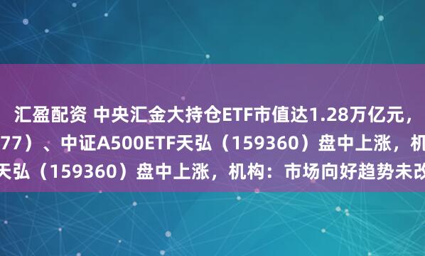 汇盈配资 中央汇金大持仓ETF市值达1.28万亿元，创业板ETF天弘（159977）、中证A500ETF天弘（159360）盘中上涨，机构：市场向好趋势未改